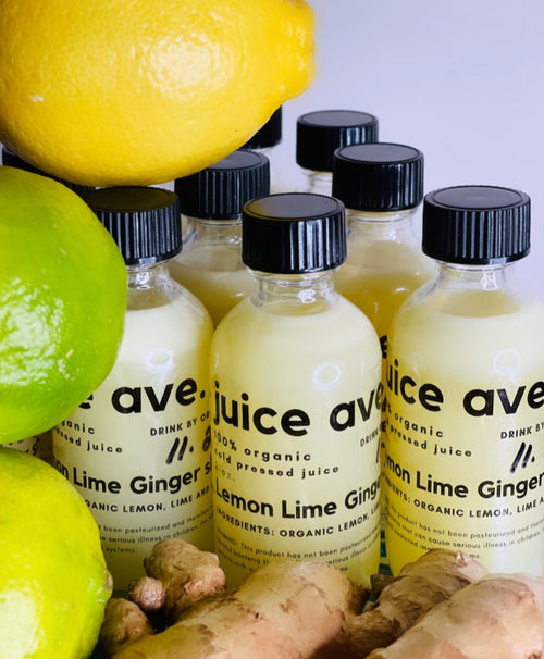 Lemon Lime Ginger shots